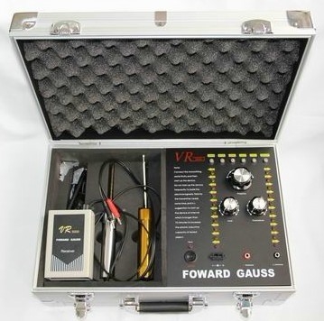 Bateria recarregável, contínua trabalhando 48 horas de detector de metais profundo do diamante do ouro da distância da longa distância com telefones principais